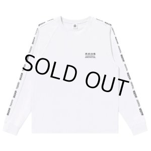 画像: BlackEyePatch/HWC EMBROIDERED RAGLAN L/S TEE（WHITE）
