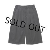 画像: COOTIE PRODUCTIONS/CA/W Flannel Shin Cut Wide Easy Trousers（Black）［シンカットワイドイージートラウザース-24秋冬］