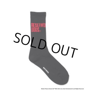 画像: WACKO MARIA/RESERVOIR DOGS / JACQUARD SOCKS（BLACK）［ジャガードソックス-24秋冬］