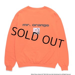 画像: WACKO MARIA/RESERVOIR DOGS / SWEAT SHIRT（ORANGE）［クルーネックスウェット-24秋冬］