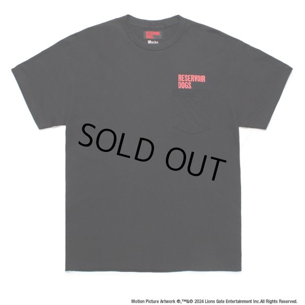 画像2: WACKO MARIA/RESERVOIR DOGS / POCKET T-SHIRT（BLACK）［プリントポケT-24秋冬］ (2)