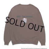 画像: WACKO MARIA/RESERVOIR DOGS / SWEAT SHIRT（BROWN）［クルーネックスウェット-24秋冬］