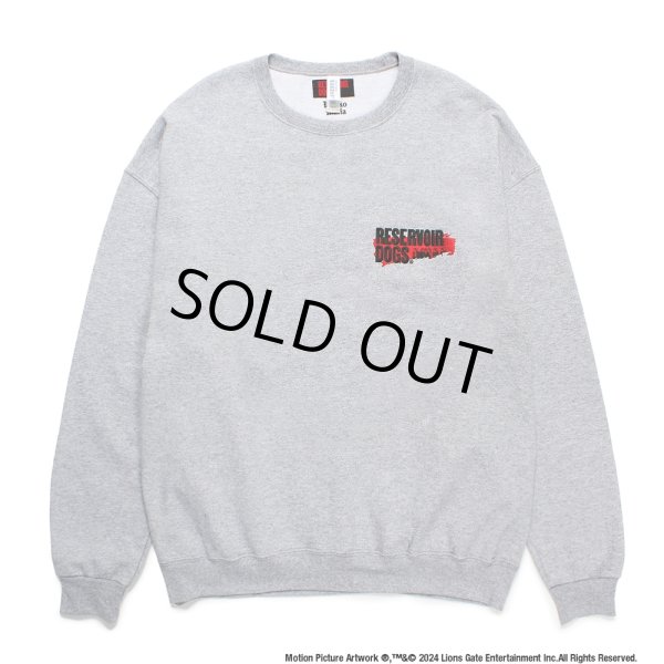 画像2: WACKO MARIA/RESERVOIR DOGS / SWEAT SHIRT（GRAY）［クルーネックスウェット-24秋冬］ (2)