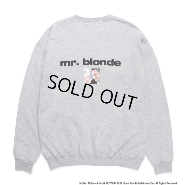 画像1: WACKO MARIA/RESERVOIR DOGS / SWEAT SHIRT（GRAY）［クルーネックスウェット-24秋冬］ (1)