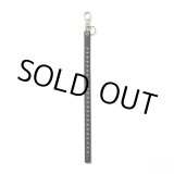 画像: CALEE/STUDS LEATHER LONG KEY RING（BLACK）［スタッズレザーロングキーリング-24秋冬］