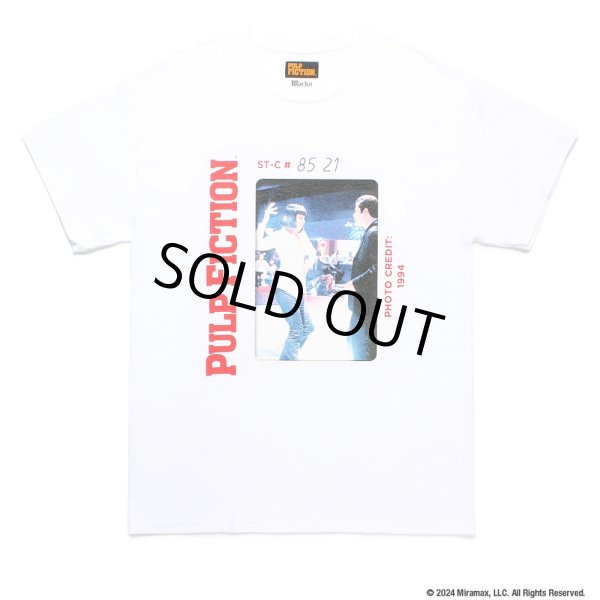 画像1: WACKO MARIA/PULP FICTION / T-SHIRT（WHITE）［プリントT-24秋冬］ (1)