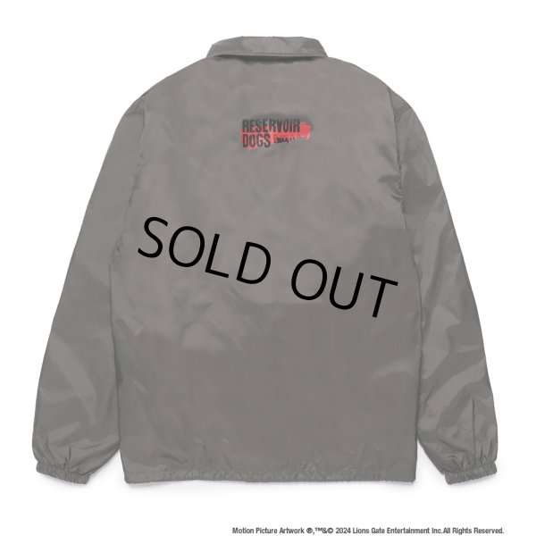 画像2: WACKO MARIA/RESERVOIR DOGS / COACH JACKET（GRAY）［コーチJKT-24秋冬］ (2)