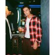 画像3: WACKO MARIA/OMBRE CHECK OPEN COLLAR SHIRT（RED）［オンブレチェックオープンカラーシャツ-24秋冬］ (3)