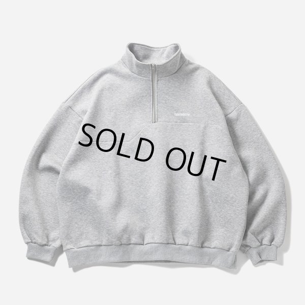 画像1: 【30%OFF】TIGHTBOOTH/SMOOTH SWEAT SHIRT（Heather Grey）［スムーススウェットシャツ-24秋冬］ (1)