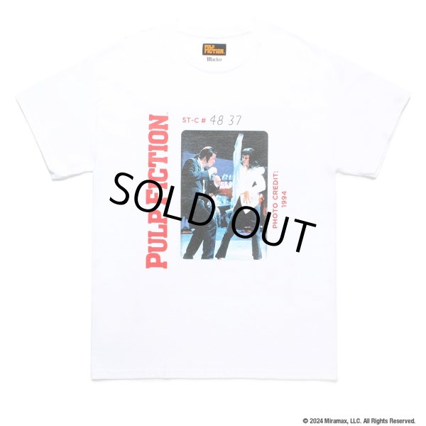画像1: WACKO MARIA/PULP FICTION / T-SHIRT（WHITE）［プリントT-24秋冬］ (1)
