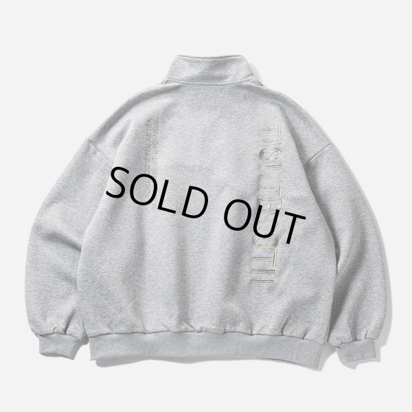 画像2: 【30%OFF】TIGHTBOOTH/SMOOTH SWEAT SHIRT（Heather Grey）［スムーススウェットシャツ-24秋冬］ (2)