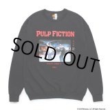 画像: WACKO MARIA/PULP FICTION / SWEAT SHIRT（BLACK）［クルーネックスウェット-24秋冬］
