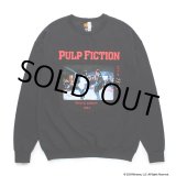 画像: WACKO MARIA/PULP FICTION / SWEAT SHIRT（BLACK）［クルーネックスウェット-24秋冬］