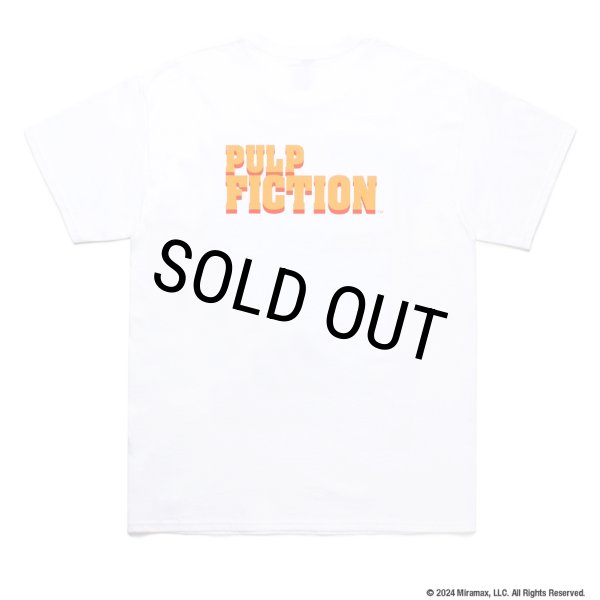 画像2: WACKO MARIA/PULP FICTION / T-SHIRT（WHITE）［プリントT-24秋冬］ (2)
