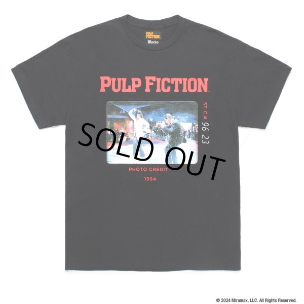 画像1: WACKO MARIA/PULP FICTION / T-SHIRT（BLACK）［プリントT-24秋冬］ (1)