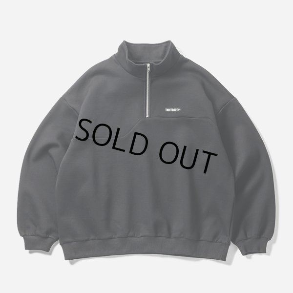 画像1: 【30%OFF】TIGHTBOOTH/SMOOTH SWEAT SHIRT（Black）［スムーススウェットシャツ-24秋冬］ (1)