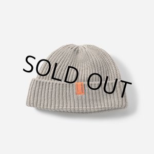 画像: TIGHTBOOTH/TAG BEANIE（Grey）［ビーニー-24秋冬］