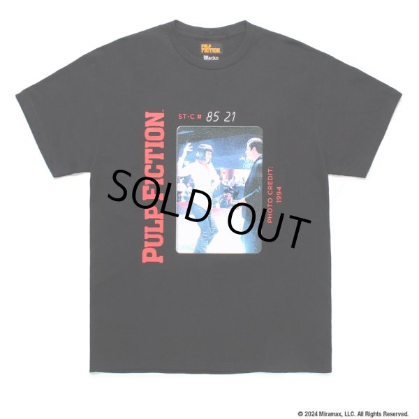 画像1: WACKO MARIA/PULP FICTION / T-SHIRT（BLACK）［プリントT-24秋冬］ (1)