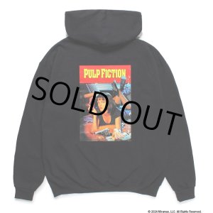 画像: WACKO MARIA/PULP FICTION / HOODED SWEAT SHIRT（BLACK）［プルオーバーパーカー-24秋冬］