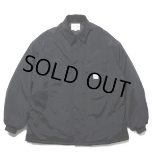 画像: COOTIE PRODUCTIONS/Padded Nylon OX Work Short Coat（Black）［ワークショートコート-24秋冬］
