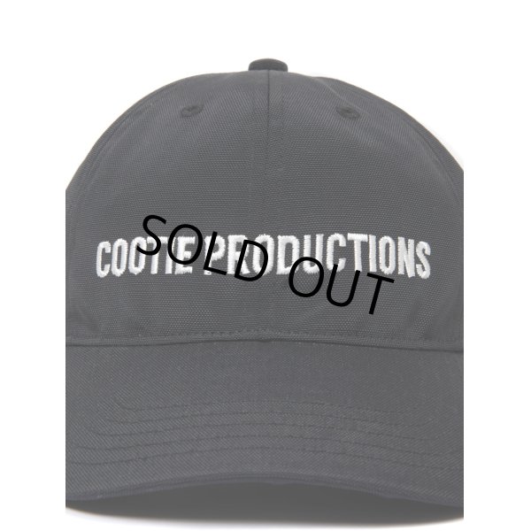画像4: COOTIE PRODUCTIONS/Nylon OX 6 Panel Cap（Black）［ナイロンオックス6パネルキャップ-24秋冬］ (4)