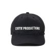 画像1: COOTIE PRODUCTIONS/Nylon OX 6 Panel Cap（Black）［ナイロンオックス6パネルキャップ-24秋冬］ (1)