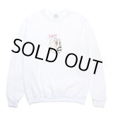 画像: WACKO MARIA/世界平和プロジェクト / SWEAT SHIRT（WHITE）［クルーネックスウェット-24秋冬］