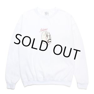 画像: WACKO MARIA/世界平和プロジェクト / SWEAT SHIRT（WHITE）［クルーネックスウェット-24秋冬］