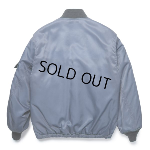 画像2: WACKO MARIA/SPIEWAK / G-8 FLIGHT JACKET（NAVY）［G-8フライトJKT-24秋冬］ (2)