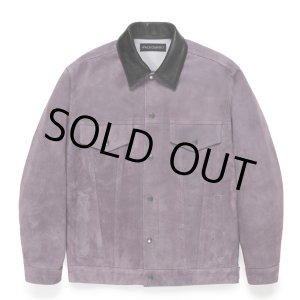 画像: WACKO MARIA/SUEDE TRUCKER JACKET（PURPLE）［スウェードレザートラッカーJKT-24秋冬］