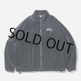 画像: TIGHTBOOTH/VELOUR TRACK JACKET（Black）［ベロアトラックJKT-24秋冬］