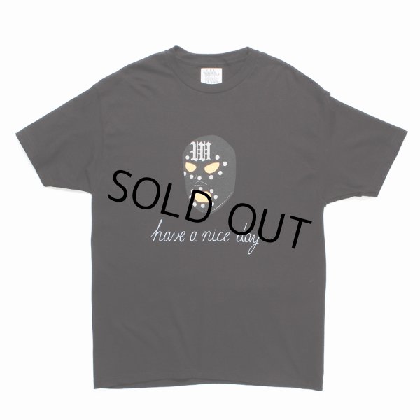 画像1: WACKO MARIA/世界平和プロジェクト / T-SHIRT（BLACK）［プリントT-24秋冬］ (1)