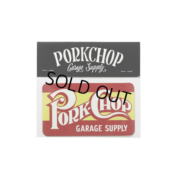 画像2: PORKCHOP/SQUARE STICKER SET［ステッカー2枚セット-24秋冬］ (2)