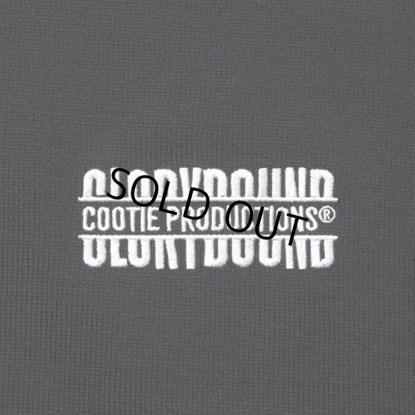 画像3: COOTIE PRODUCTIONS/Heavy Oz Jersey Jacquard Sleeve Crew（Black）［ジャガードスリーブクルー-24秋冬］ (3)