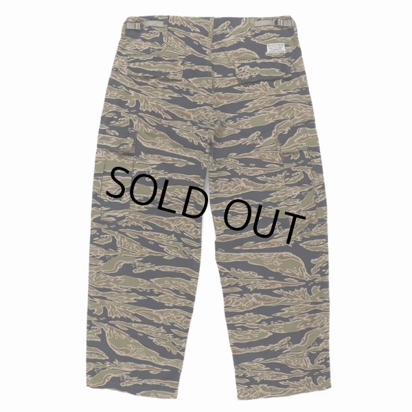 画像2: WACKO MARIA/TIGER CAMO 6 POCKET TROUSERS（OLIVE）［タイガーカモ6ポケットトラウザース-24秋冬］ (2)