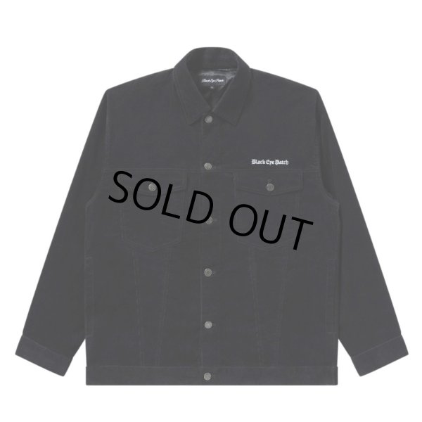 画像1: BlackEyePatch/OE LOGO TRUCKER JACKET（BLACK） (1)