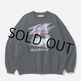 画像: 【30%OFF】TIGHTBOOTH/INITIAL T CREW SWEAT SHIRT（Black）［クルーネックスウェット-24秋冬］