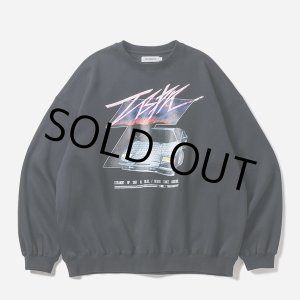 画像: 【30%OFF】TIGHTBOOTH/INITIAL T CREW SWEAT SHIRT（Black）［クルーネックスウェット-24秋冬］