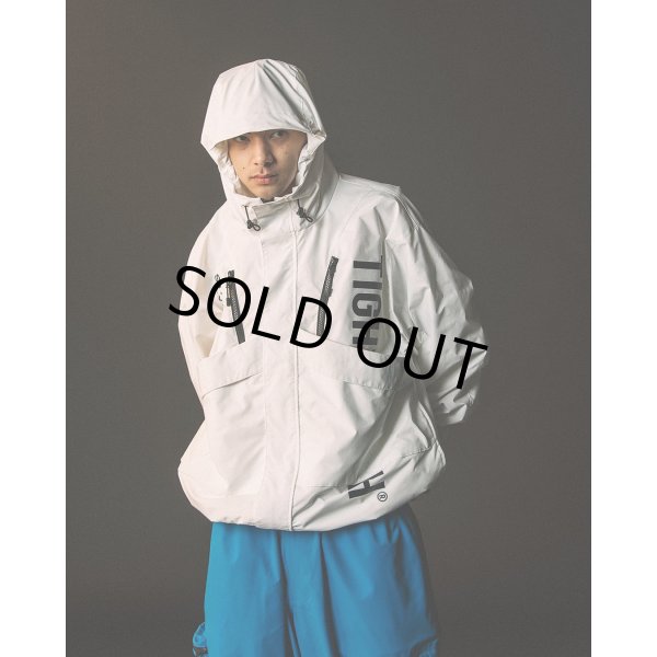 画像2: 【30%OFF】TIGHTBOOTH/HOODED TACTICAL JACKET（Black）［フーデッドタクティカルJKT-24秋冬］ (2)