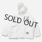 画像: 【30%OFF】TIGHTBOOTH/HOODED TACTICAL JACKET（White）［フーデッドタクティカルJKT-24秋冬］