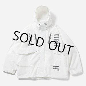 画像: 【30%OFF】TIGHTBOOTH/HOODED TACTICAL JACKET（White）［フーデッドタクティカルJKT-24秋冬］