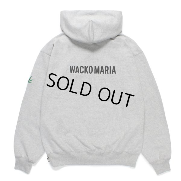 画像2: WACKO MARIA/HIGH TIMES / HEAVY WEIGHT HOODED SWEAT SHIRT（GRAY）［プルオーバーパーカー-24秋冬］ (2)