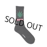 画像: WACKO MARIA/HIGH TIMES / JACQUARD SOCKS（BLACK）［ジャガードソックス-24秋冬］