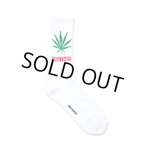 画像: WACKO MARIA/HIGH TIMES / JACQUARD SOCKS（WHITE）［ジャガードソックス-24秋冬］