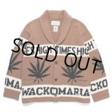 画像: WACKO MARIA/HIGH TIMES / COWICHAN SWEATER（BROWN）［カウチンセーター-24秋冬］