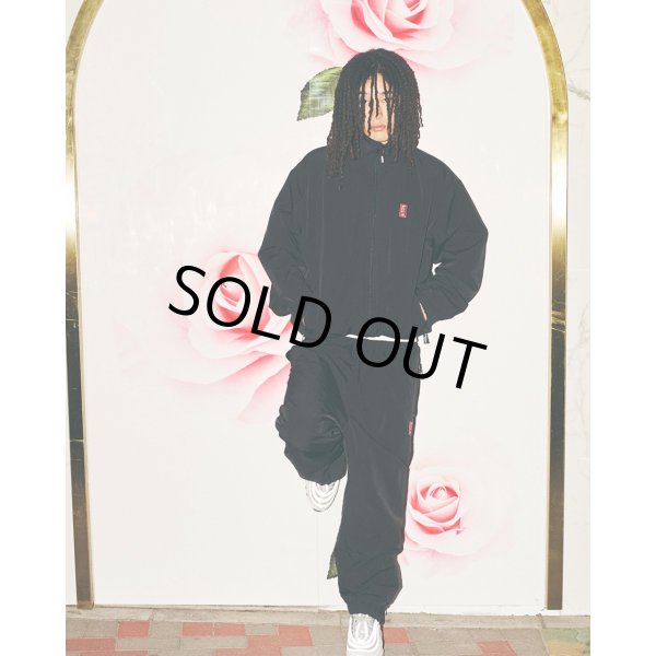 画像3: BlackEyePatch/SMALL HWC POLY TRACK JACKET（BLACK） (3)
