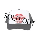 画像: PORKCHOP/BAR&SHIELD MESH CAP（BLACK）［メッシュキャップ-24秋冬］