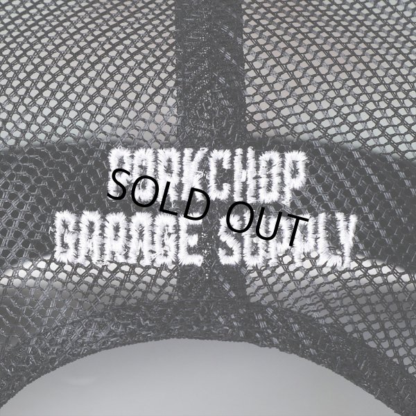 画像4: PORKCHOP/BAR&SHIELD MESH CAP（BLACK）［メッシュキャップ-24秋冬］ (4)
