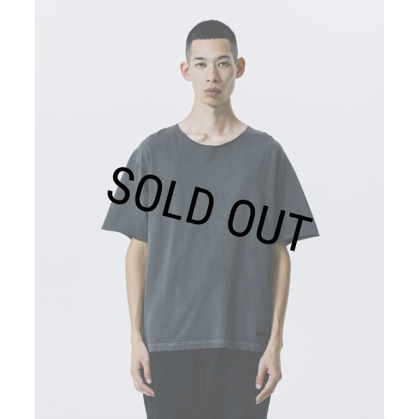 画像5: 【20％OFF】ROTTWEILER/PIGMENT CUT OFF TEE（CHARCOAL）［ピグメント染めカットオフT-25春夏］ (5)