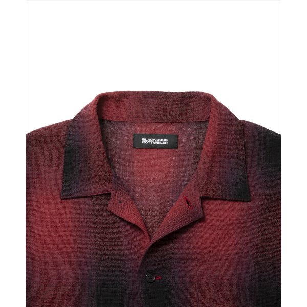 画像3: ROTTWEILER/R9 CHAMPION CHECK SHIRT（RED）［チャンピオンチェックシャツ-25春夏］ (3)